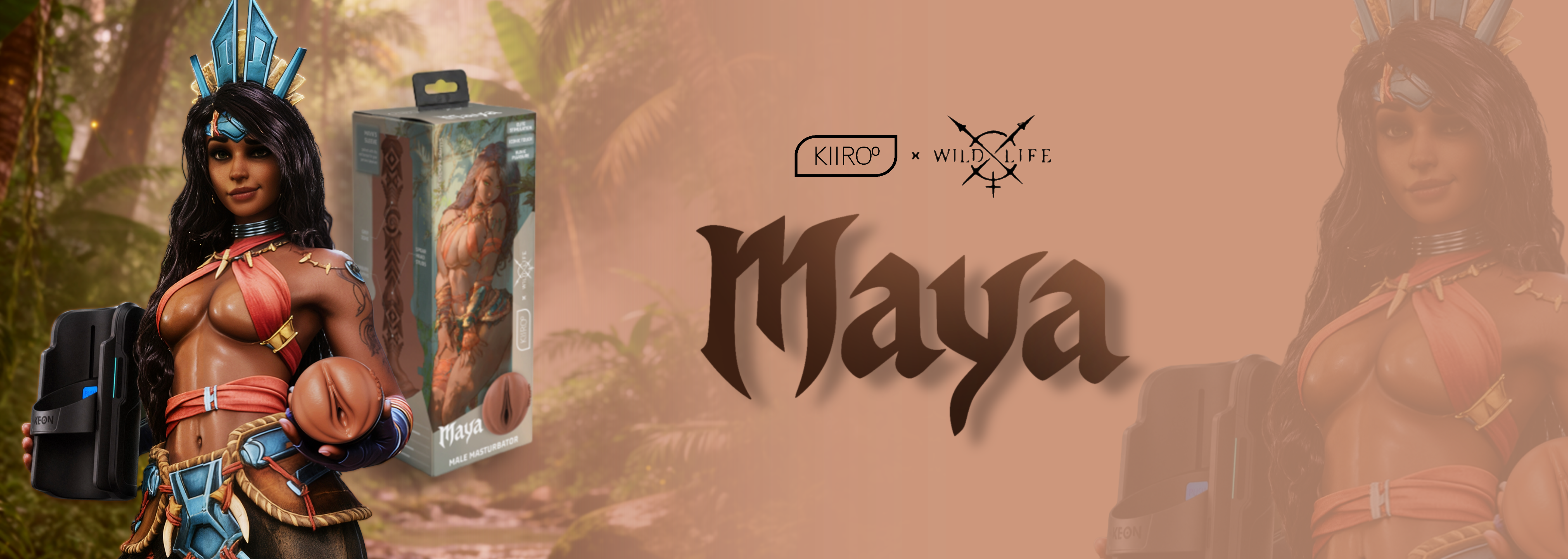 Meet Maya: The First Official Wild Life Stroker Has Arrived
