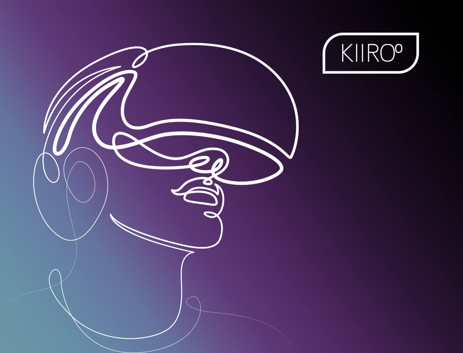 illustration of person with vr headset kiiroo