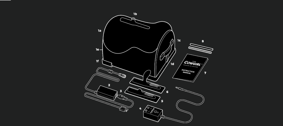 KIIROO-The Cowgirl Team up - Luxurious Saddle Style Sex Machine