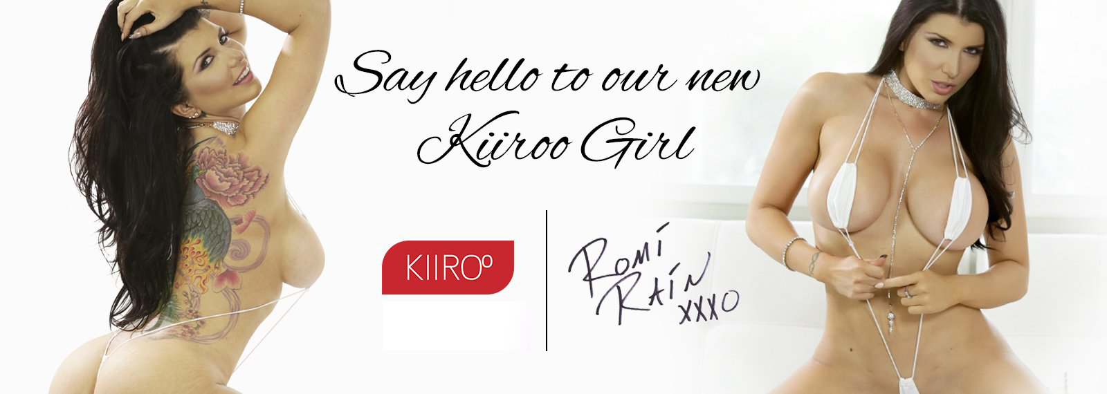 Romi Rain announced as Newest Experience Girl Kiiroo Romi Rain announced as Newest Experience Girl Kiiroo