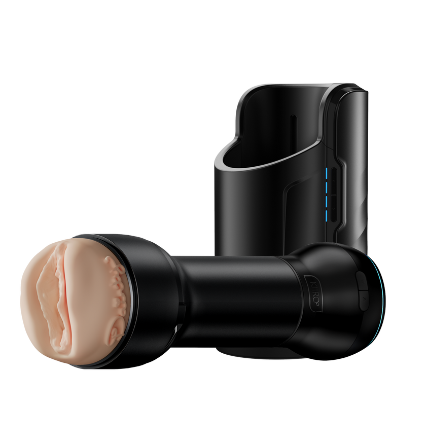 KIIROO-feeldainty stroker, keon masturbator, and powerblow combo