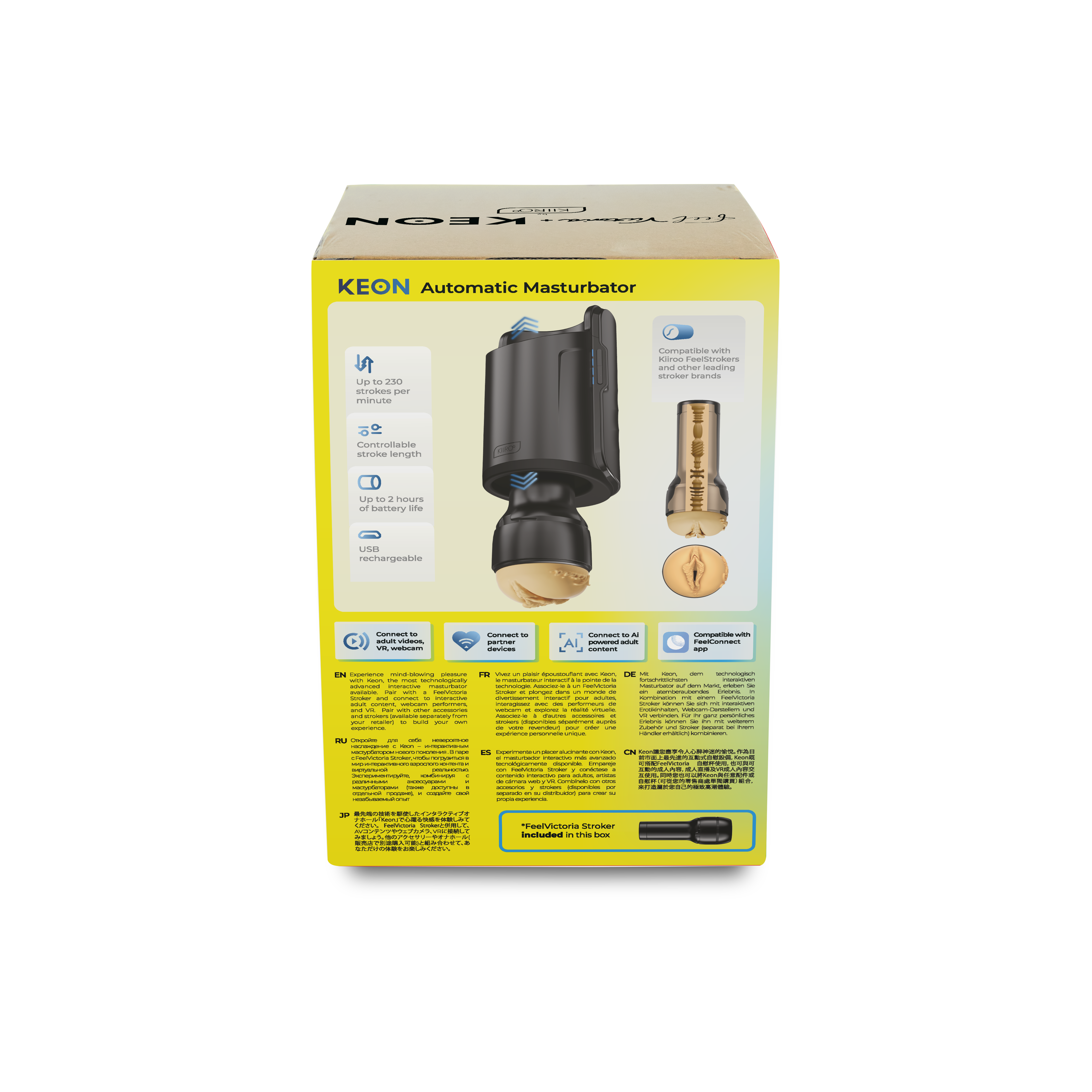 Keon & FeelVictoria Stroker Combo Pack (WiFi)
