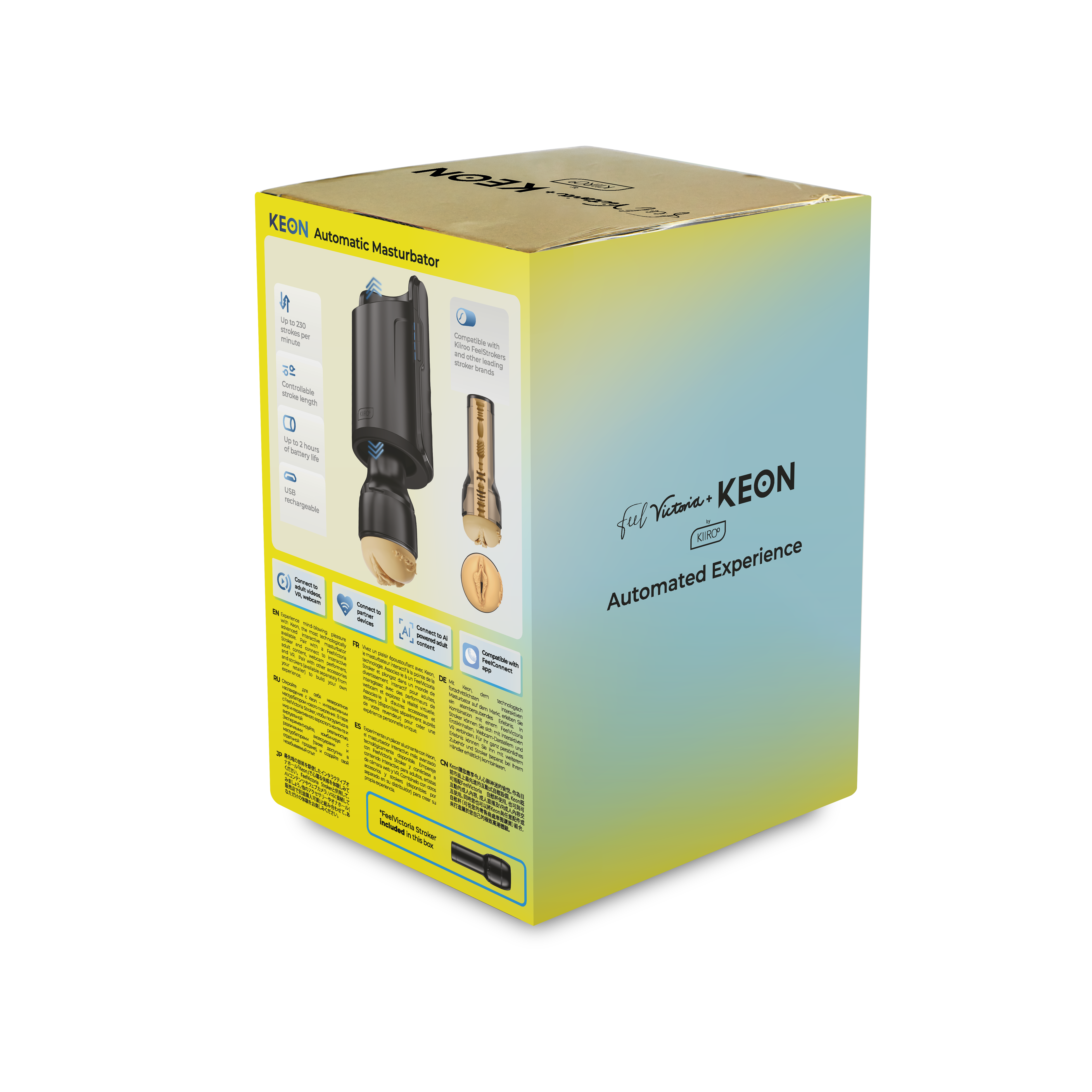 Keon & FeelVictoria Stroker Combo Pack (WiFi)