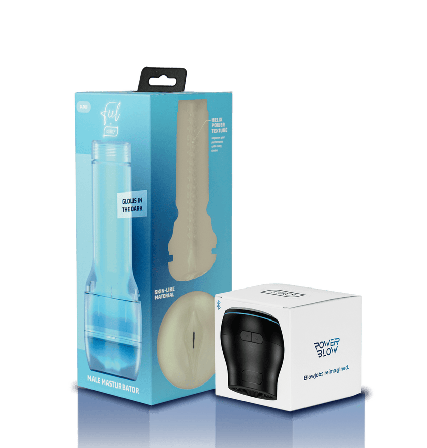 KIIROO-FeelGlow stroker box and powerblow device controller box
