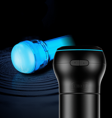 PowerBlow & FeelGlow Stroker KIIROO-the FeelGlow Stroker and PowerBlow blowjob machine combo