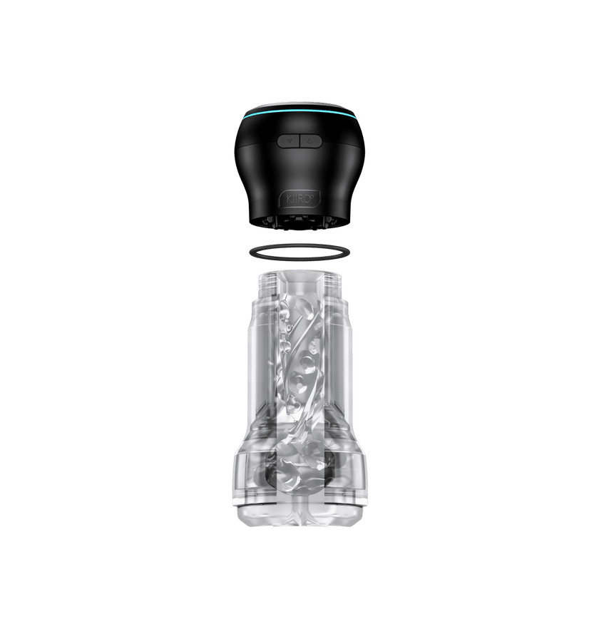 KIIROO-crystal clear pocket stroker and powerblow