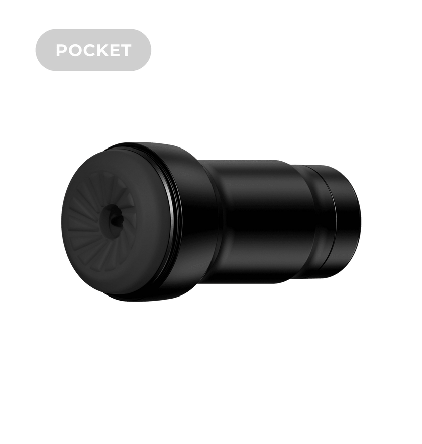 KIIROO-Feel Pocket Stroker black front