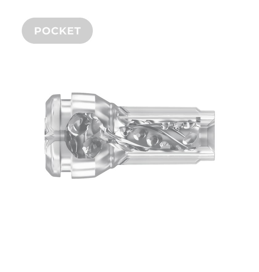 KIIROO-pocket crystal side view