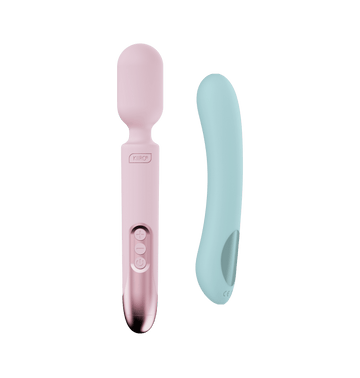 ProWand & Pearl2+ KIIROO-prowand pink and pearl 2 blue G-spot vibrator