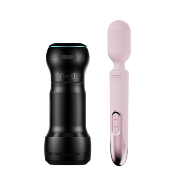 ProWand & PowerBlow & Feel Pocket Stroker KIIROO- ProWand vibrations and PowerBlow with the Feel Pocket Stroker