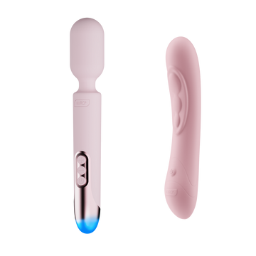 ProWand & Pearl3 KIIROO-ProWand and Pearl3 pink G-spot vibrator