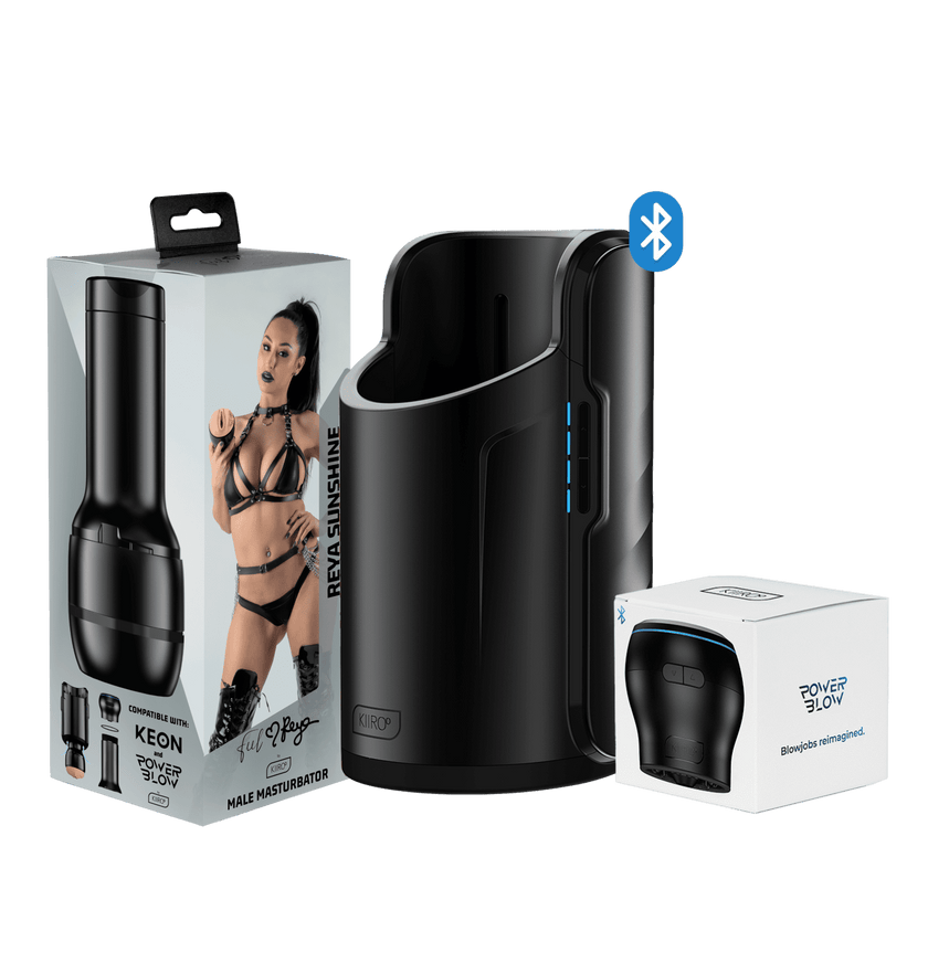 KIIROO-feelReya stroker box, keon, and powerblow controller box