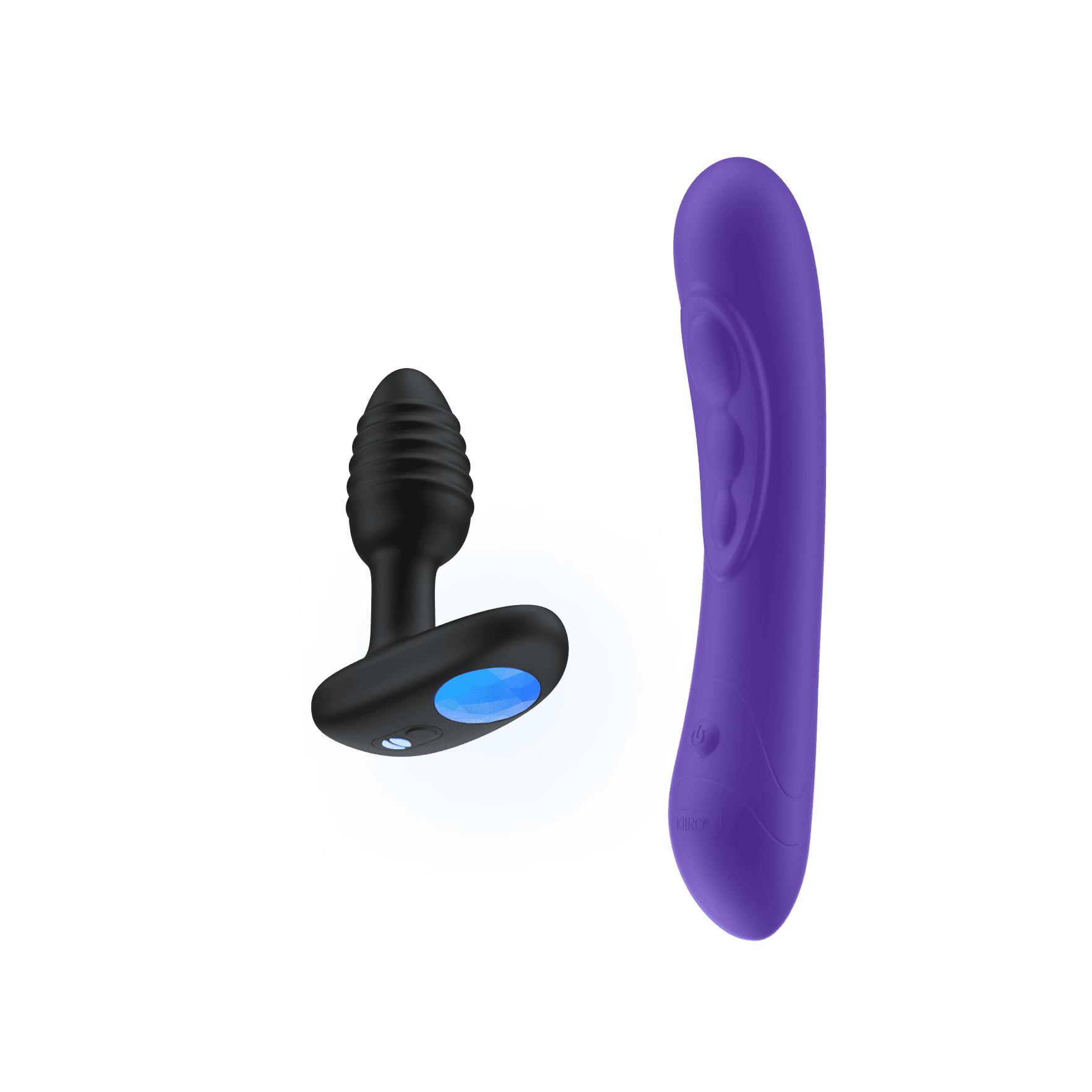 Pearl3 purple AI vibrator and interactive butt plug Lumen