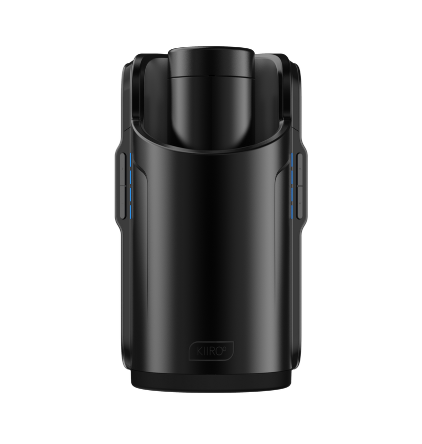 KIIROO-Keon automatic male masturbator & FeelStroker front angle