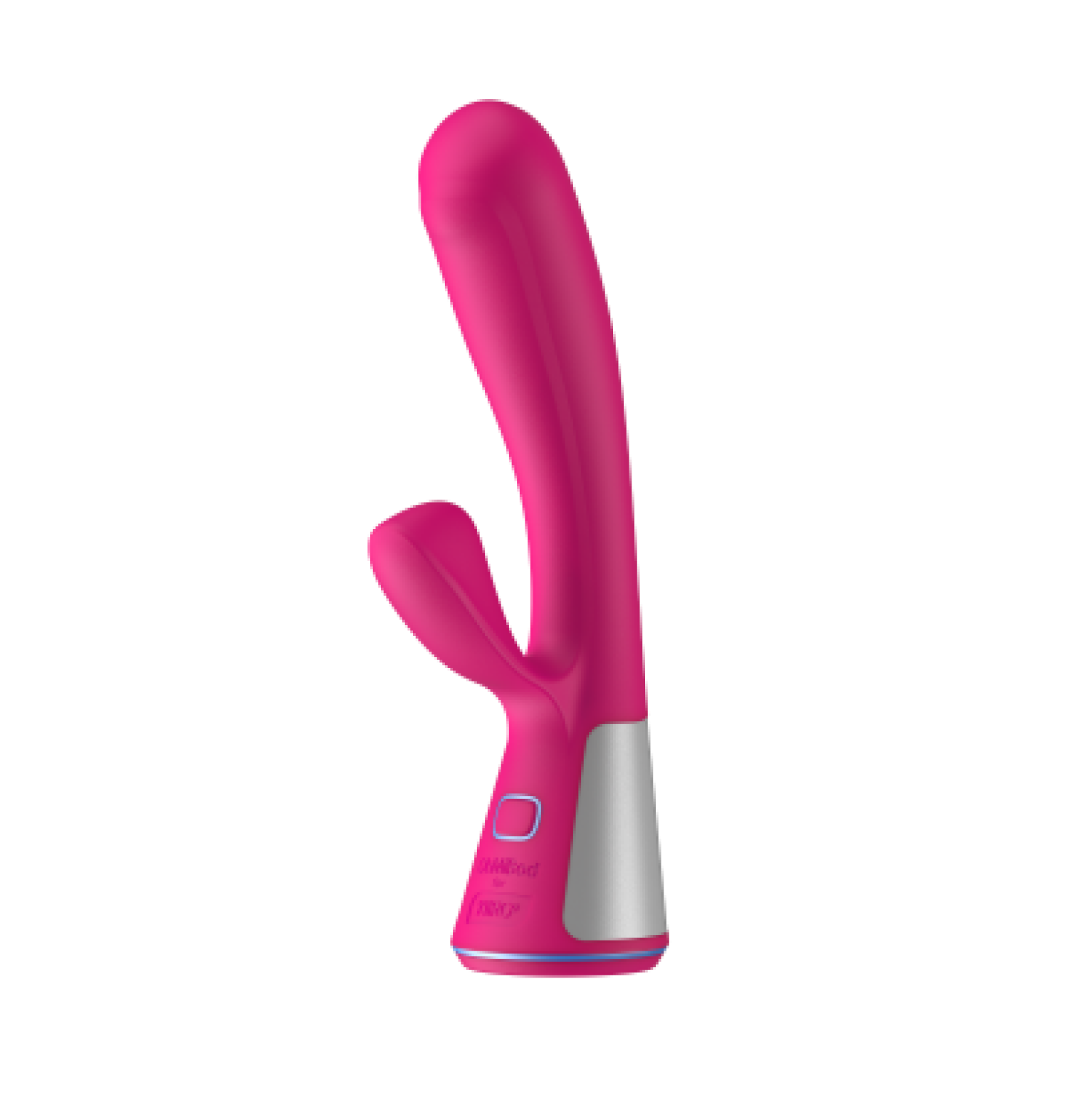 Fuse pink dual-stimulation vibrator slight tilt
