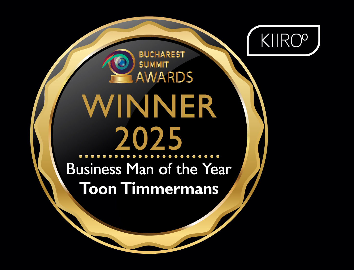 Toon Timmermans Named Businessman of the Year 2025