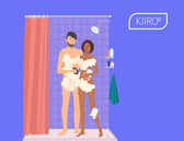 The Awkward Realities of Shower Sex