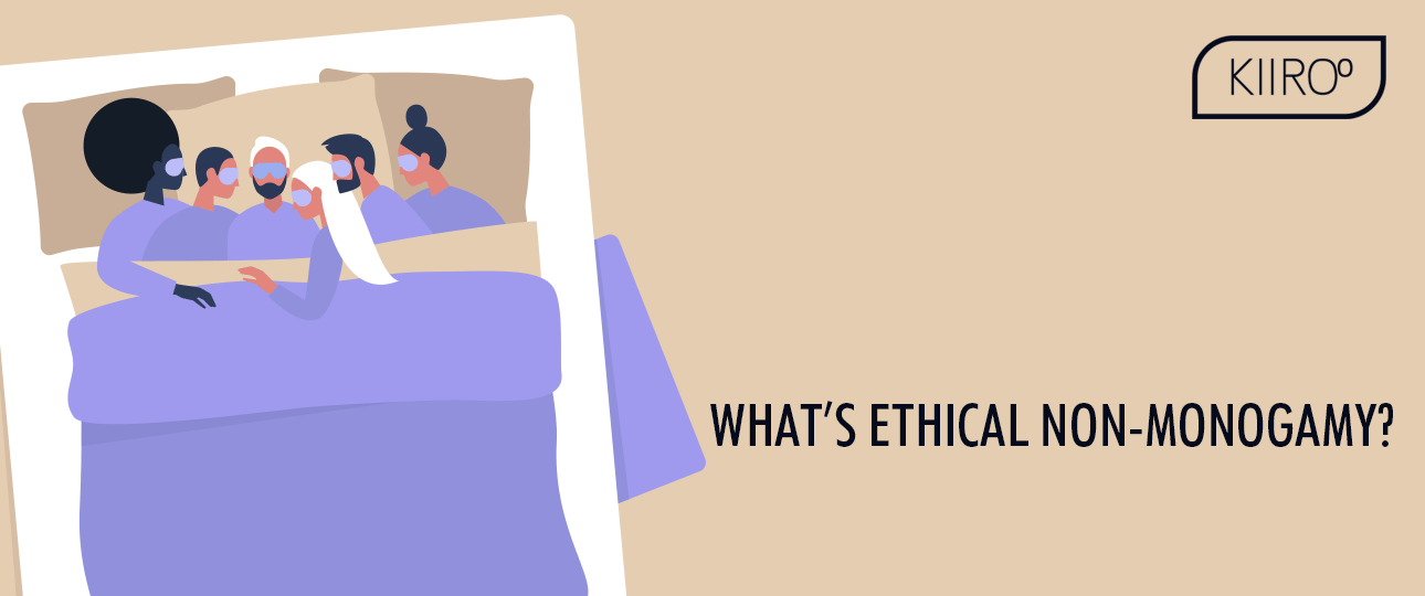 multiple sleeping on a bed and what is ethical non monogamy kiiroo