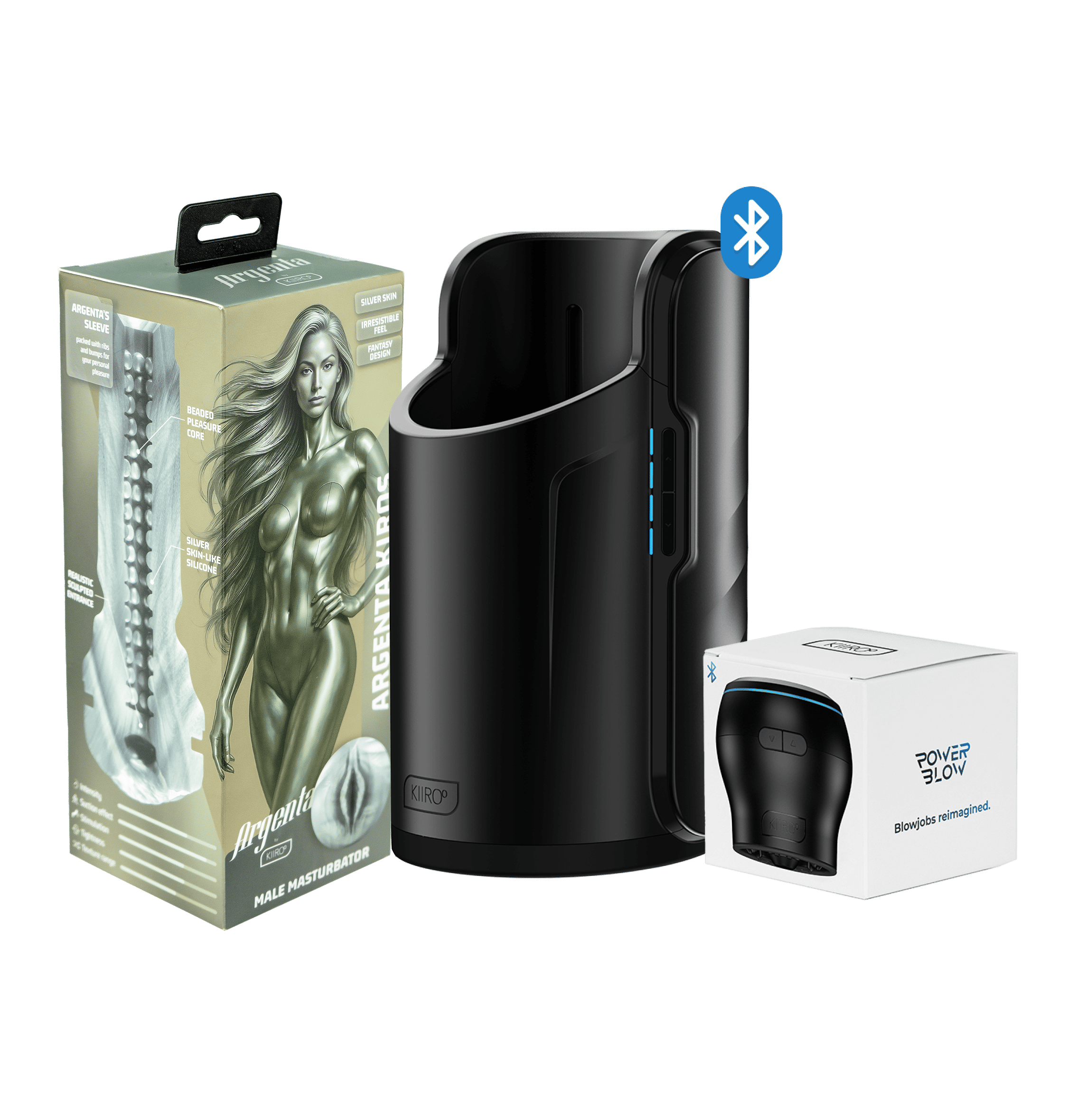 FeelArgenta Stroker + Keon + PowerBlow