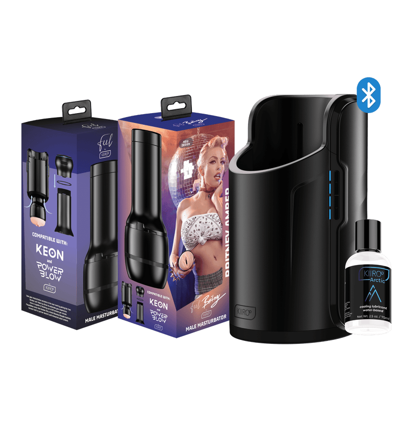britney and feel stroker and keon and lube combo