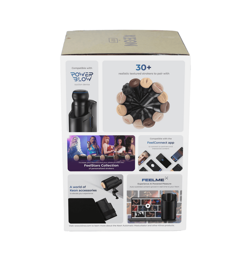 KIIROO-Keon Automatic Male Masturbator box side