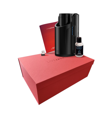 Kiiroo Gift Box includes keon, and lube