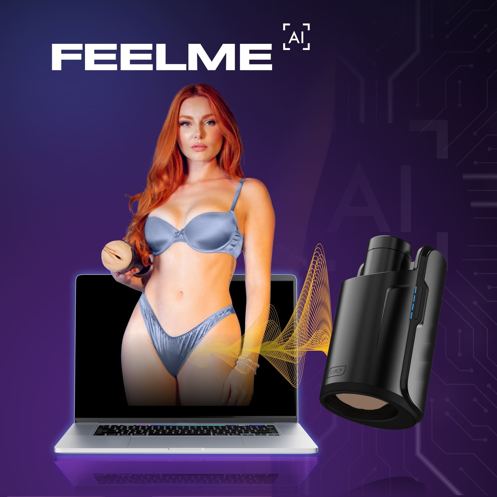 Turn all of Lacy's content in to a real experience with FeelMe AI.  Feel every movement you see on screen in real-time.