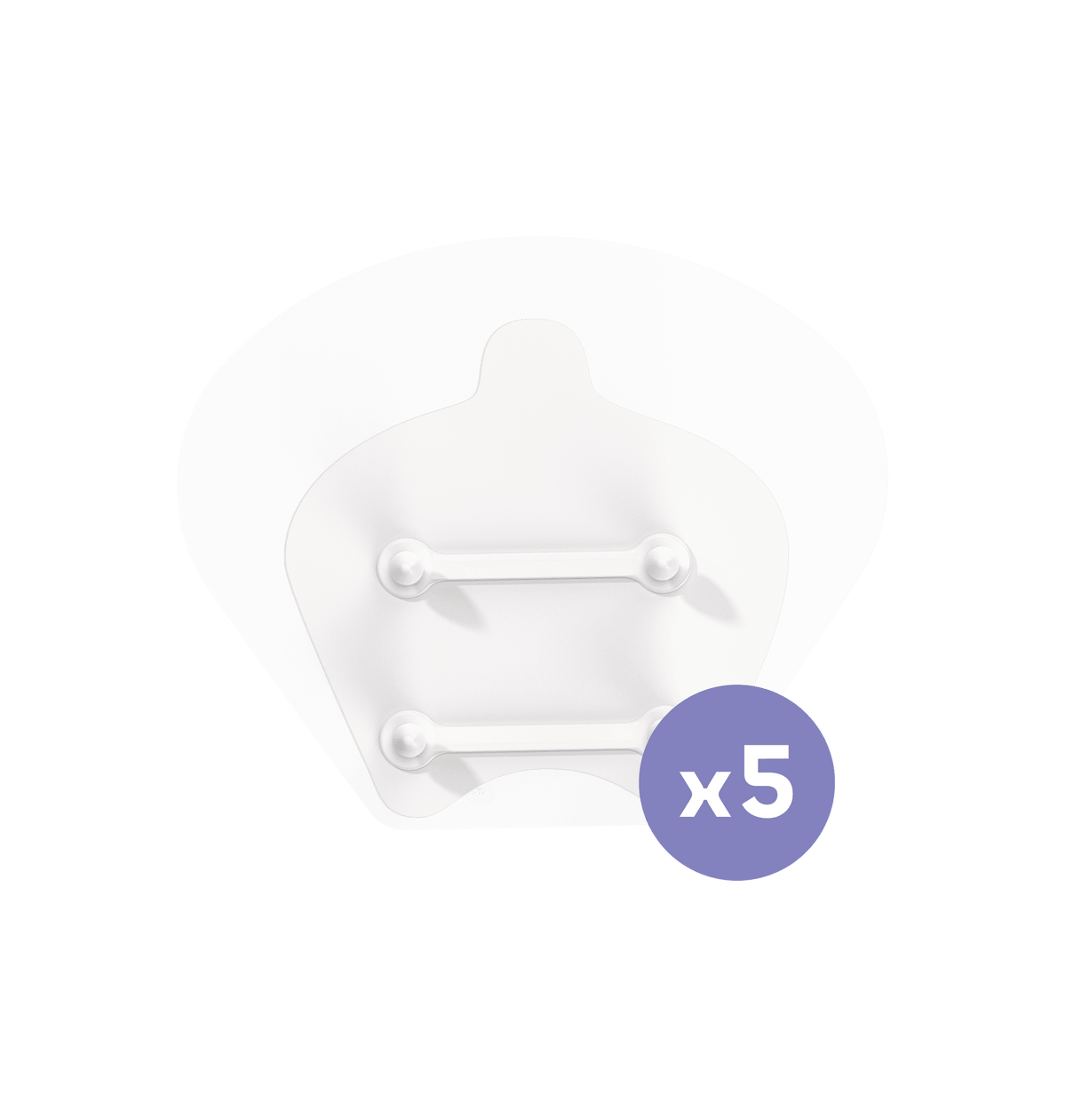 ™ 5 pack adhesive stickers