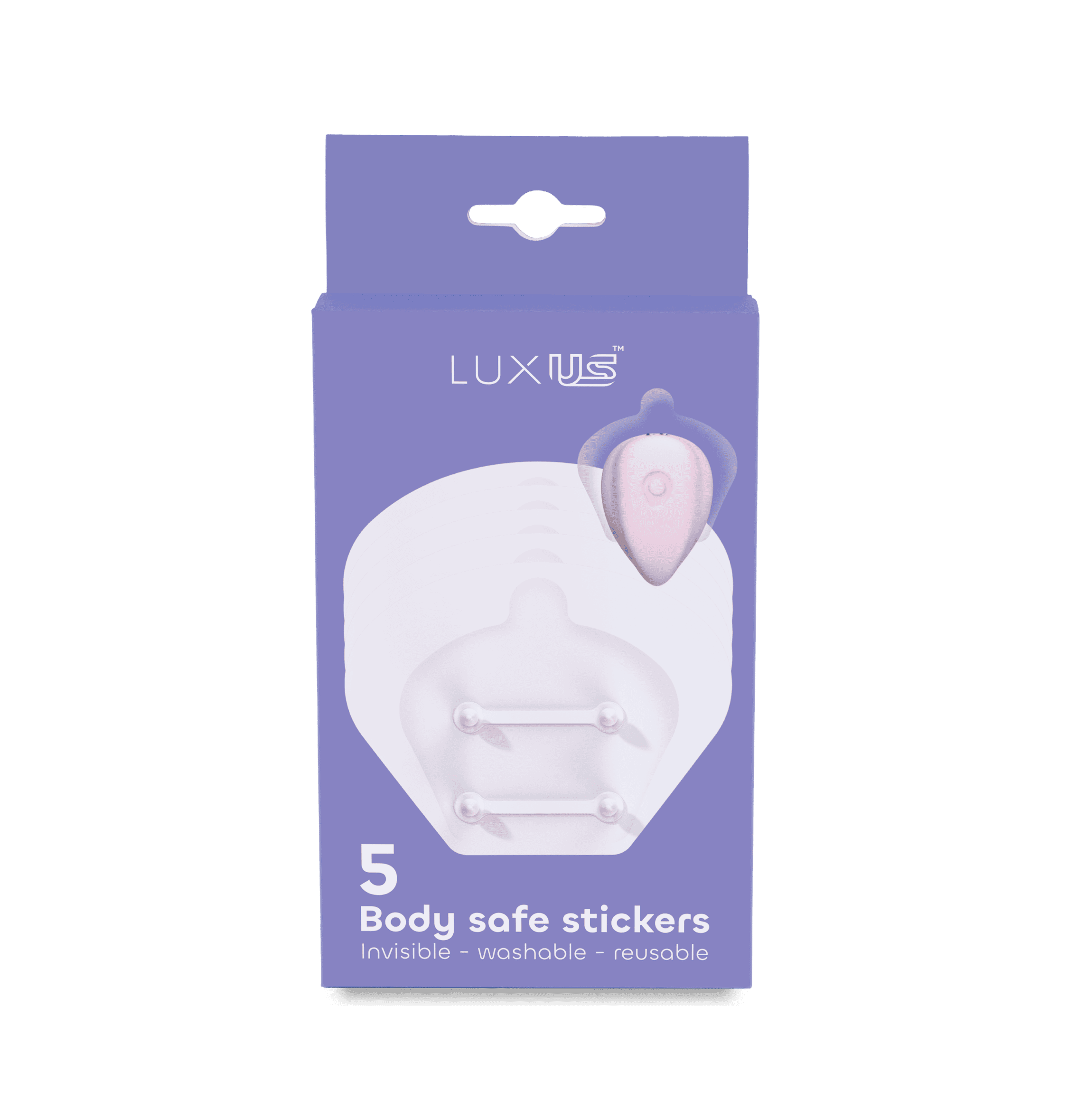 Luxus™ 5-pack adhesive stickers