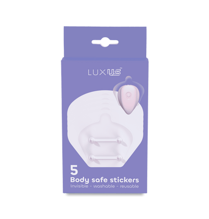 Luxus™ 5-pack adhesive stickers