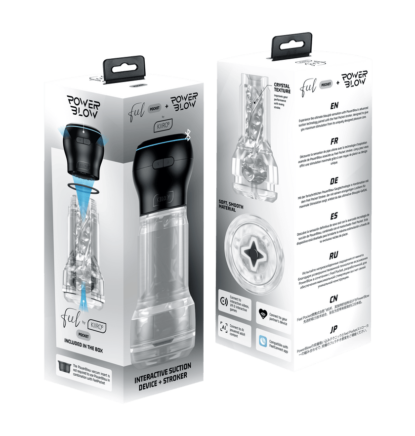 PowerBlow & Feel Pocket Stroker Crystal