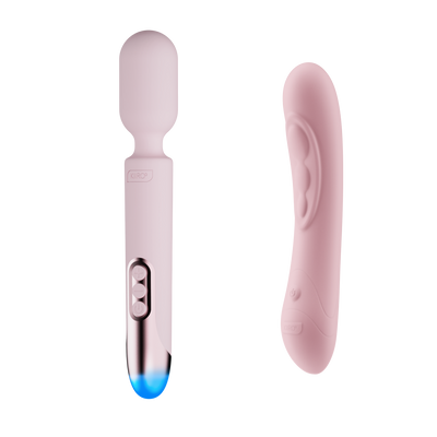 ProWand and Pearl3 pink G-spot vibrator