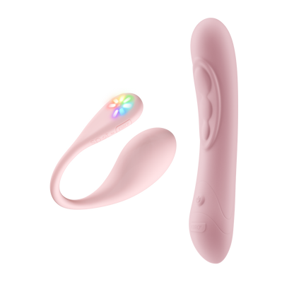 Spot, the egg vibrator, and Pearl three pink, the G-spot vibrator