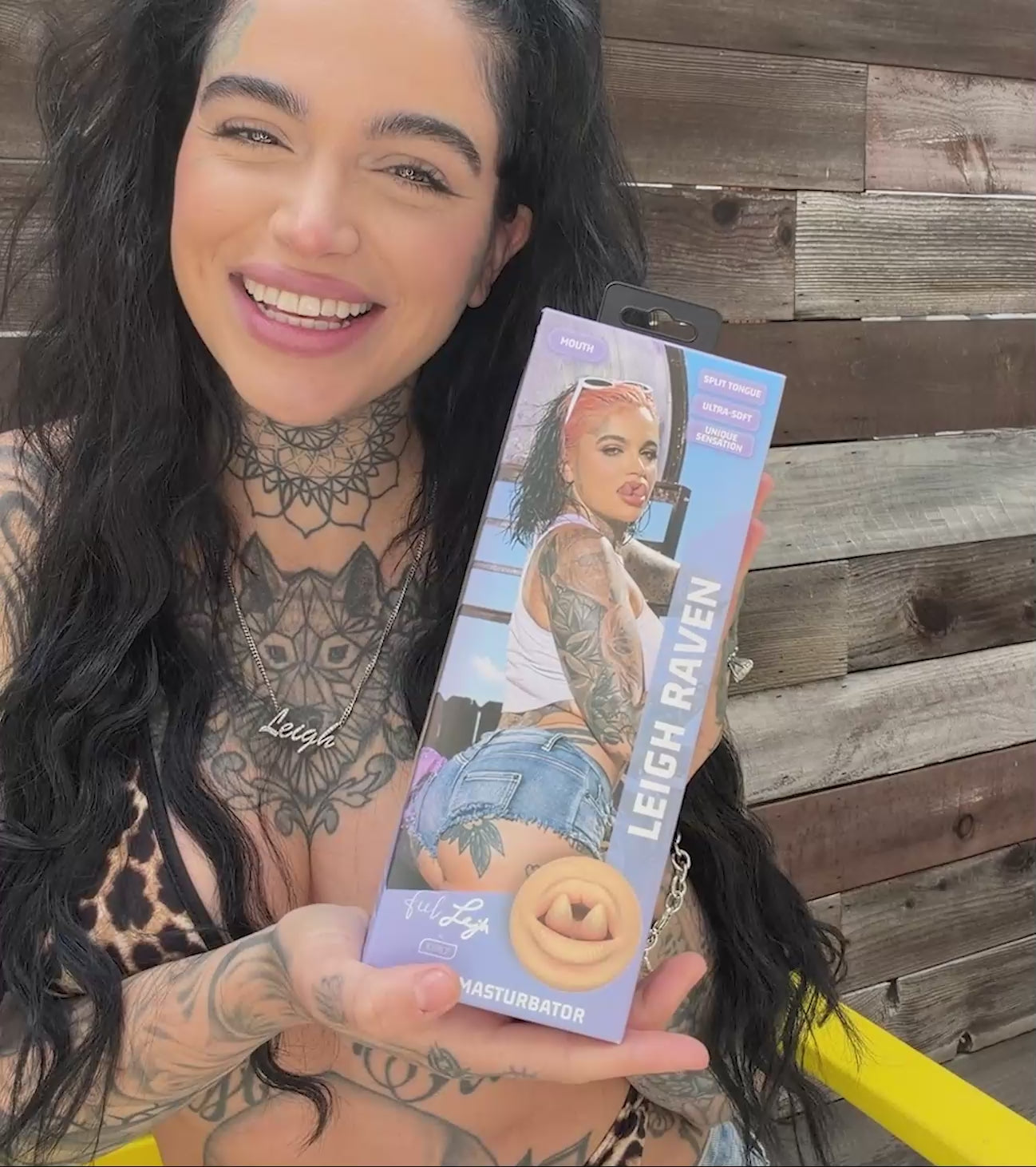 Load video: Leigh Raven Mouth - Stroker