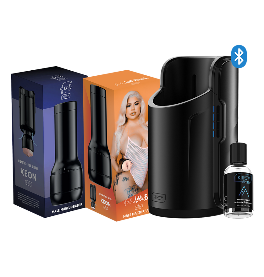 FeelAshley + Keon + FeelStroker + Arctic (cooling) Lube