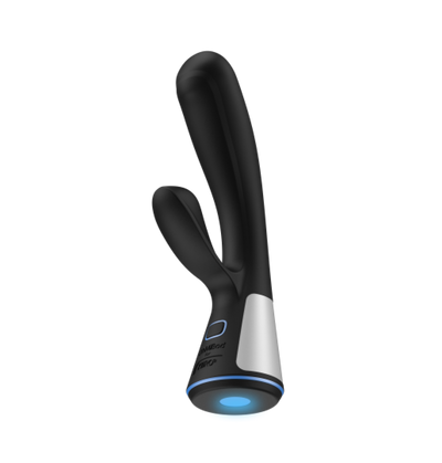 Fuse black dual-stimulation vibrator