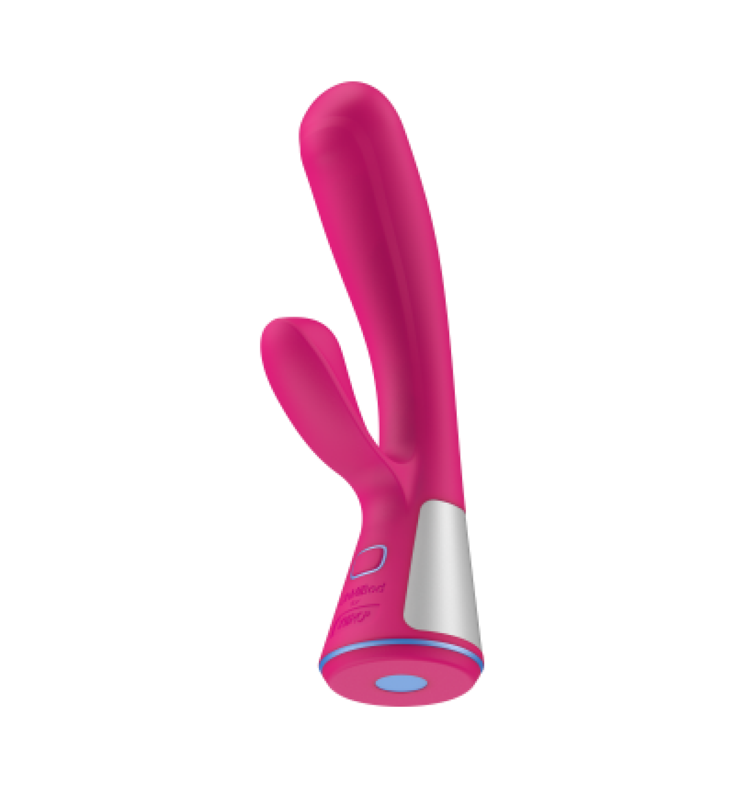 Fuse pink dual-stimulation vibrator