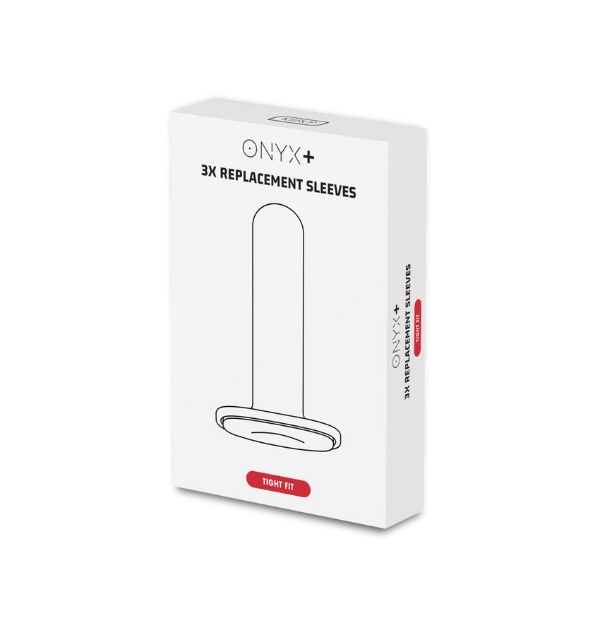 Onyx+ Replacement Tight Fit Sleeves - 3 pack
