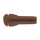 the inside of the feel stroker dark brown