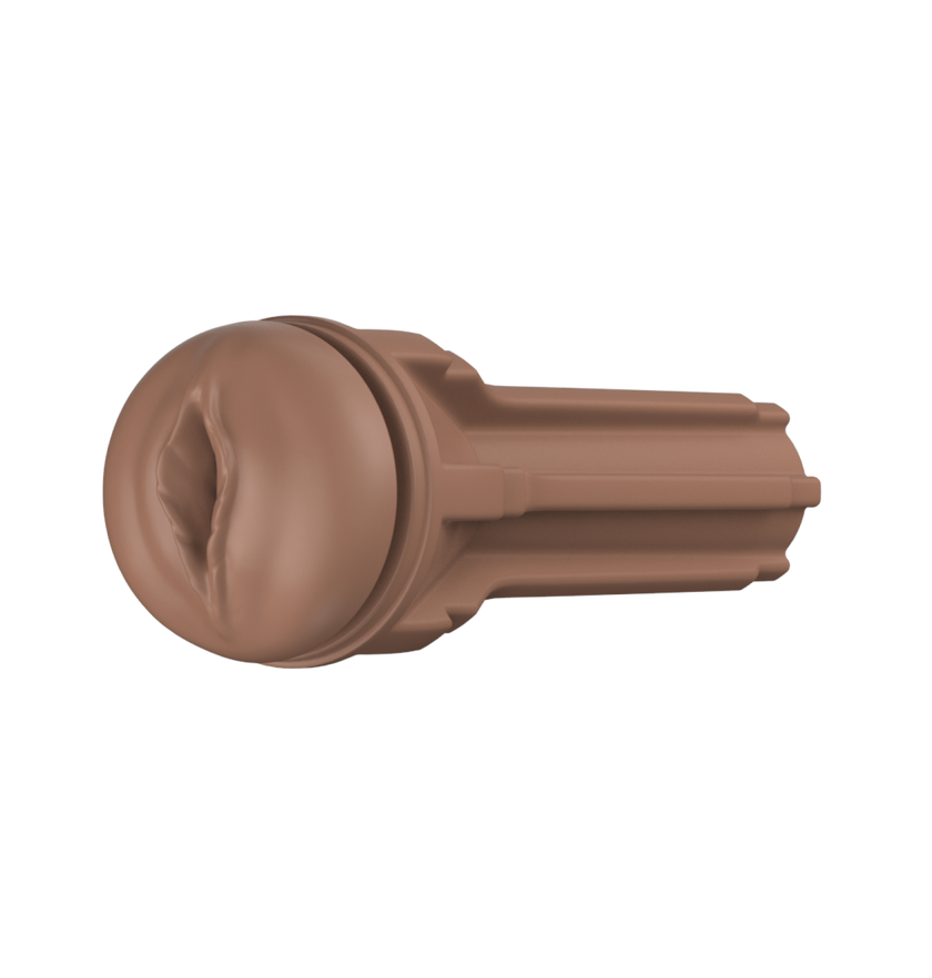 feel stroker mid brown sleeve side